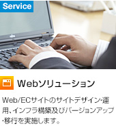 Webソリューション | 説明文が入ります
